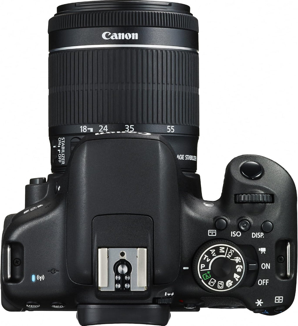 Canon EOS Rebel T6i Digital SLR with EF-S 18-55mm is STM Lens - Wi-Fi Enabled