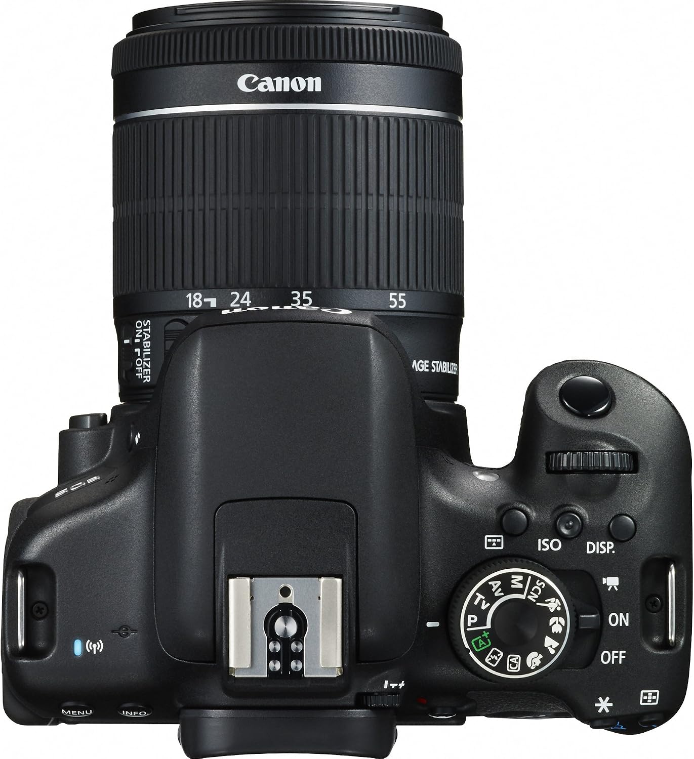 Canon EOS Rebel T6i Digital SLR with EF-S 18-55mm is STM Lens - Wi-Fi Enabled