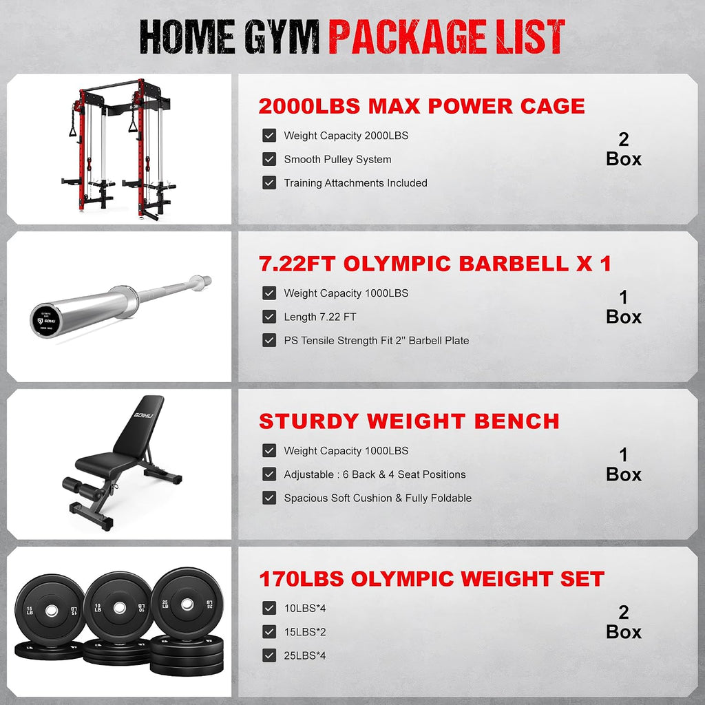 WM3-V4 Folding Squat Rack, Wall Mounted Power Rack with Dual Independent Pulley System, Functional Trainer with 5 Adjustable Function Modes for Space Saving