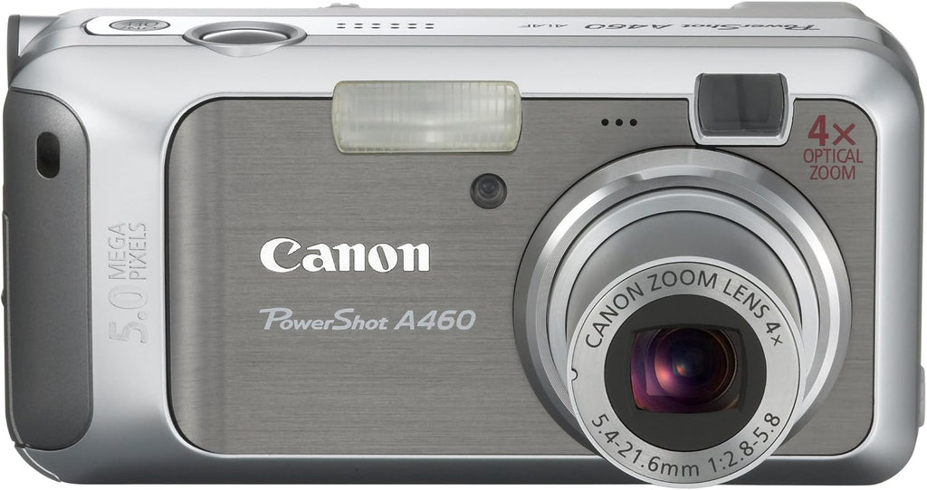 Canon PowerShot A460 5.0MP Digital Camera with 4x Optical Zoom (Silver)