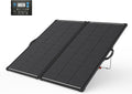 ACOPOWER 200W Portable Solar Panel Kit, Waterproof 20A Charge Controller for 12V Battery and Solar Generator for RV, Camper Trailer& Marine Black