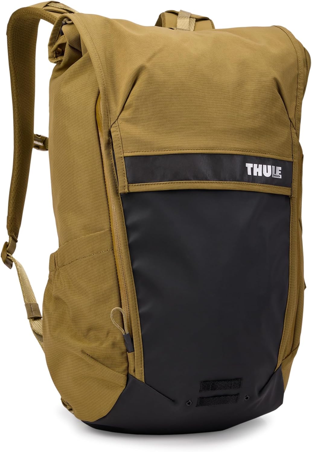 Thule Paramount Bike Commuter Backpack - 20L Capacity - Adjustable fit - 16' Padded Laptop Sleeve and 11' Tablet Pocket - Rolltop Closure - Side Phone Pocket - Taillight Loop