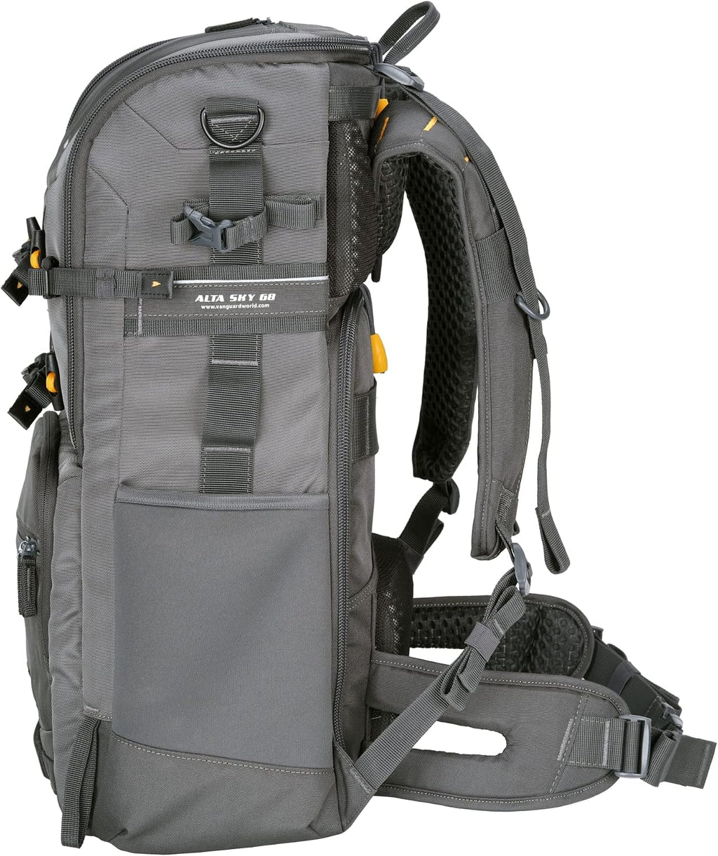 VANGUARD Alta Sky 68 Camera Backpack for pro DSLR/Mirrorless Camera with Grip Attached and 600mm/800mm lens