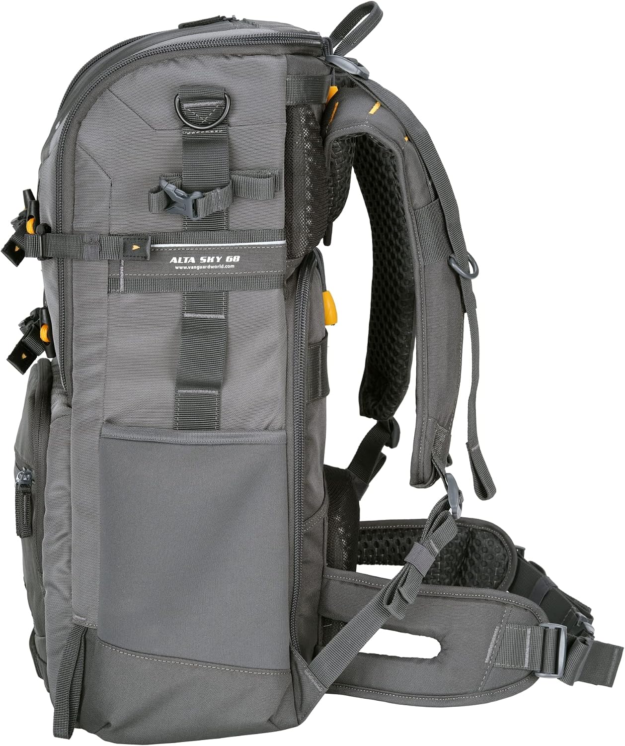 VANGUARD Alta Sky 68 Camera Backpack for pro DSLR/Mirrorless Camera with Grip Attached and 600mm/800mm lens