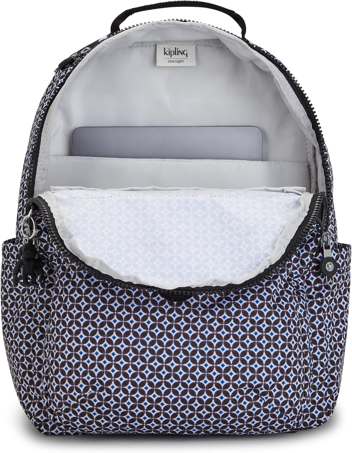 Kipling Women's Seoul 15' Laptop Backpack, Durable, Roomy with Padded Shoulder Straps, Built-In Protective Sleeve