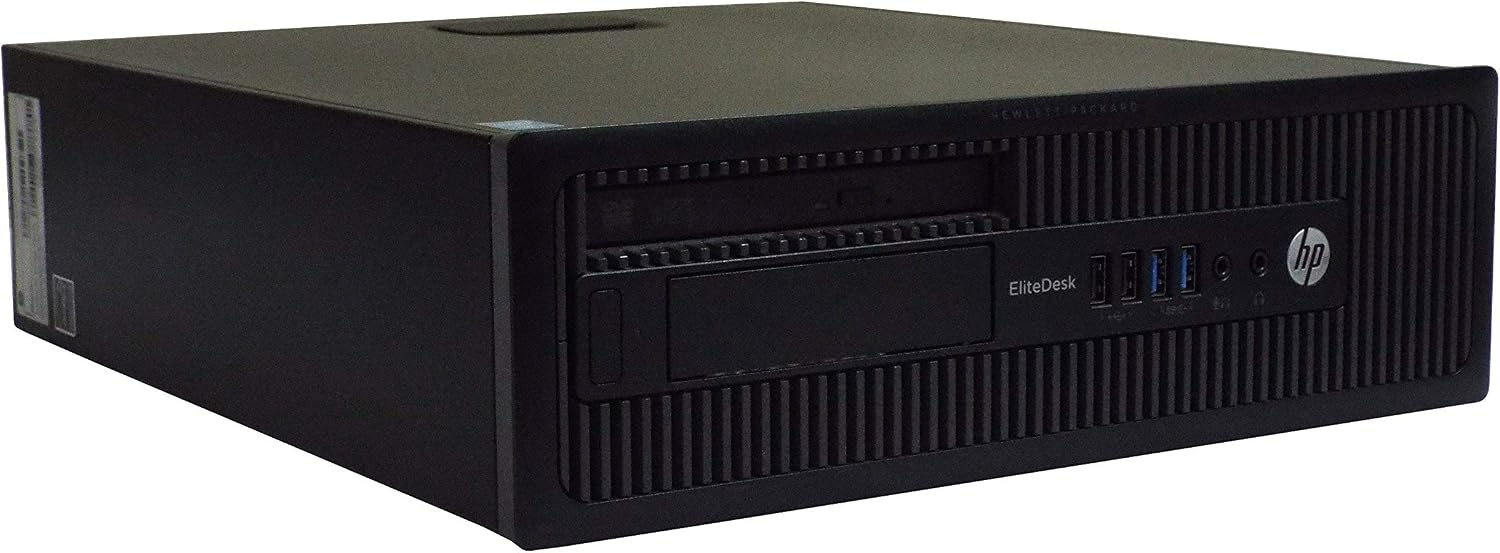 HP EliteDesk 800 G1 SFF Desktop PC, Intel Core i5-4590 3.3GHz, 8GB DDR3 RAM, 512GB SSD, Win-10 Pro x64 (Renewed)
