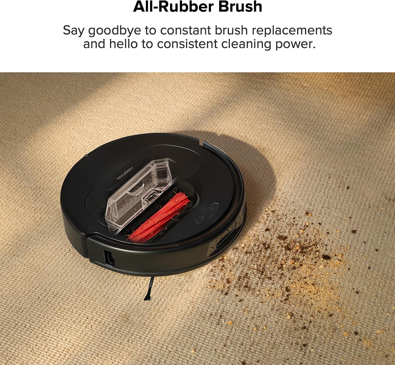 roborock Qrevo Pro Robot Vacuum and Mop with FlexiArm Design Edge Mopping, Dynamic Hot Water Mop Washing and Auto Mop Drying, 7,000 Pa Suction (Renewed)