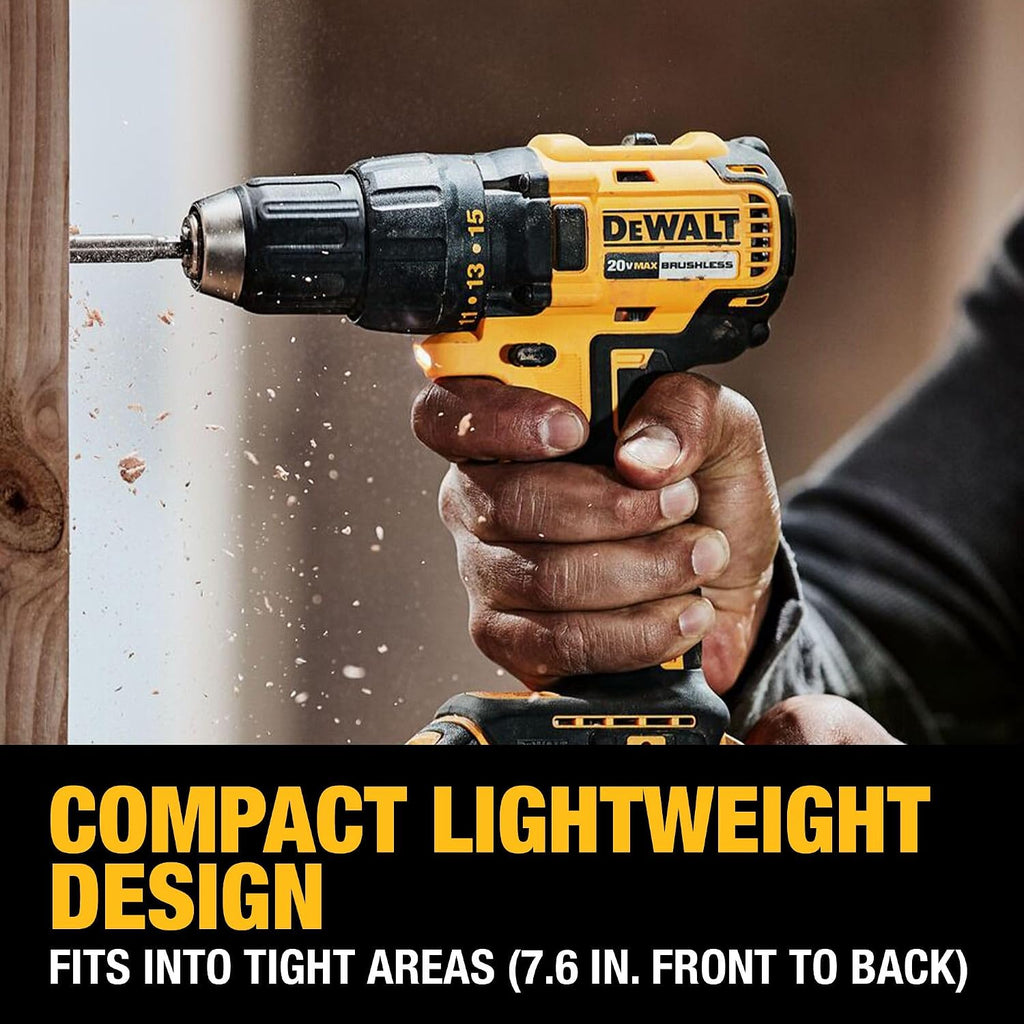 DEWALT 20V MAX Cordless Drill Driver and Oscillating Multi-Tool Combo Kit with 2 x 2 Ah Batteries and Charger, Blade and Workbag (DCK251D2)