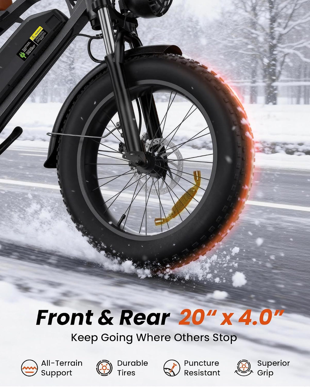 Electric Bike for Adults Teens, 1500/1000W Peak Motor Retro Electric Dirt Bike 55 Miles Pas Range, 20/16' Fat Tire 20MPH Full Suspension Banana Seat Ebikes with Pump, All-Terrain