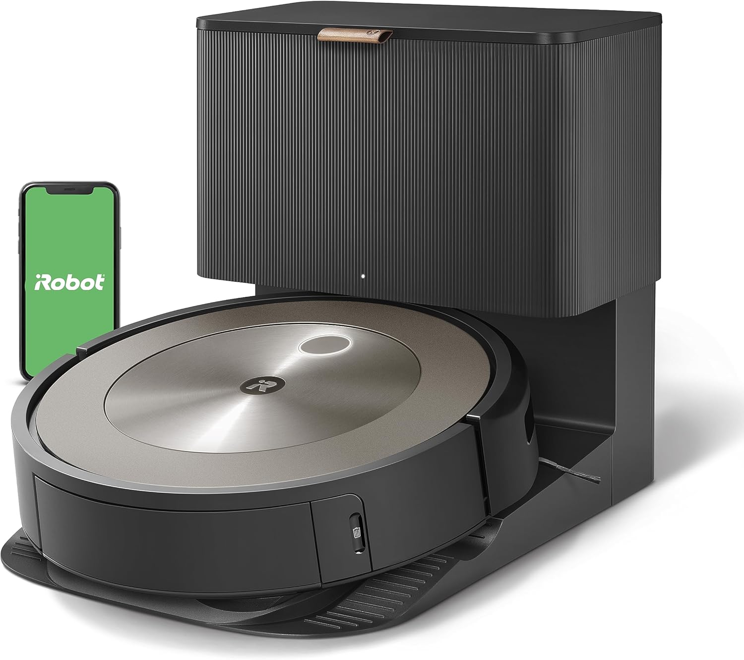 iRobot Roomba j9+ Self-Emptying Robot Vacuum – Powerful Suction, Identifies and Avoids Obstacles Like Waste, Self-Empties for 60 Days, Best for Homes with Pets, Smart Mapping, Works with Alexa