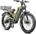 2026 eAhora Romeo Pro 3/2 50-46 Mph Electric Bike for Adults, 5600W/4000W/2500W Dual Motor Ebike 60V 80Ah/52V 70Ah Battery 200 Miles Long Range, 26*4.0'/20*4.5' Fat Tire, Full Suspension, All Terrain