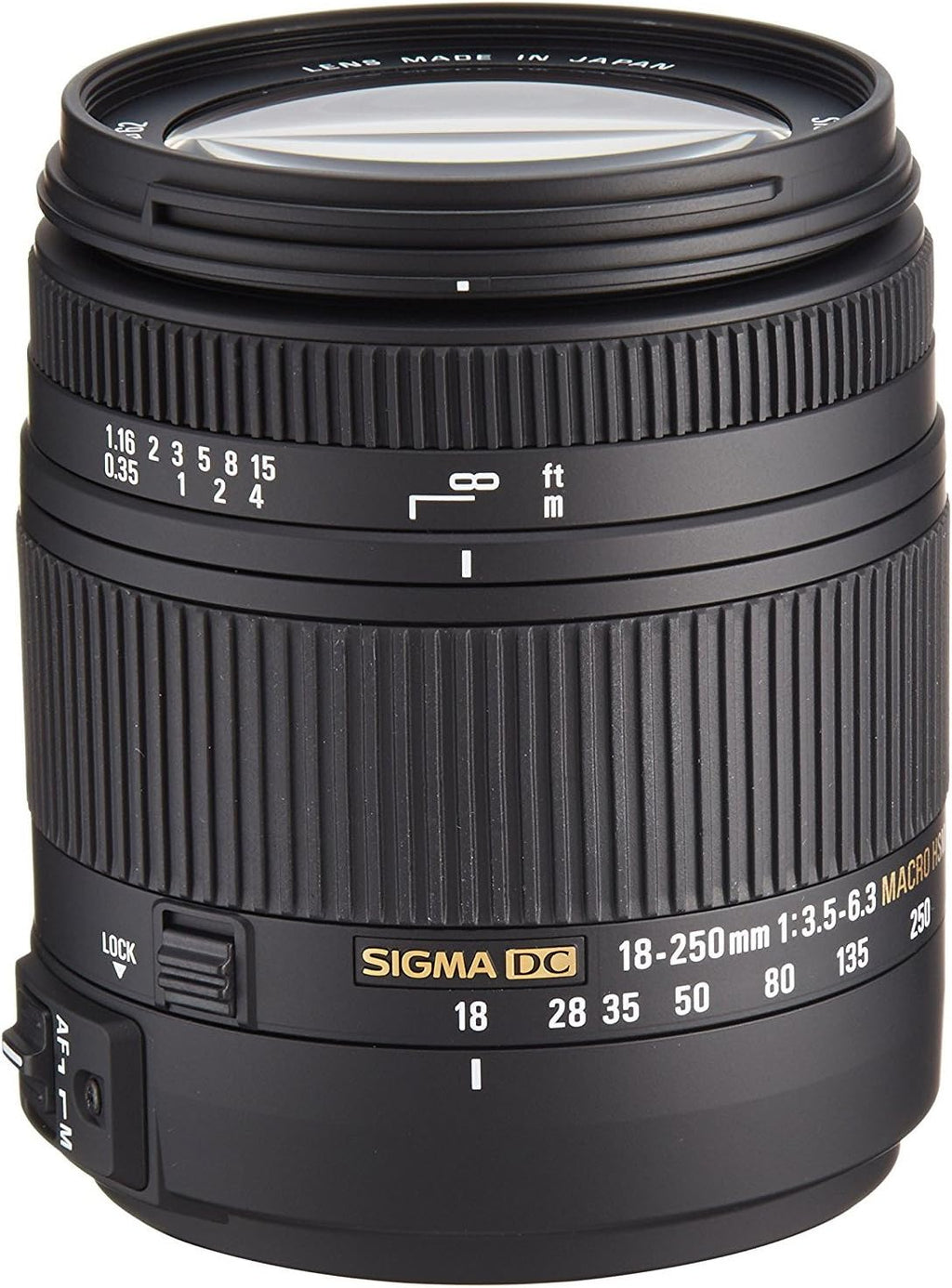 Sigma 883101 18-250mm f3.5-6.3 DC Macro OS Hyper Sonic Motor (Black)