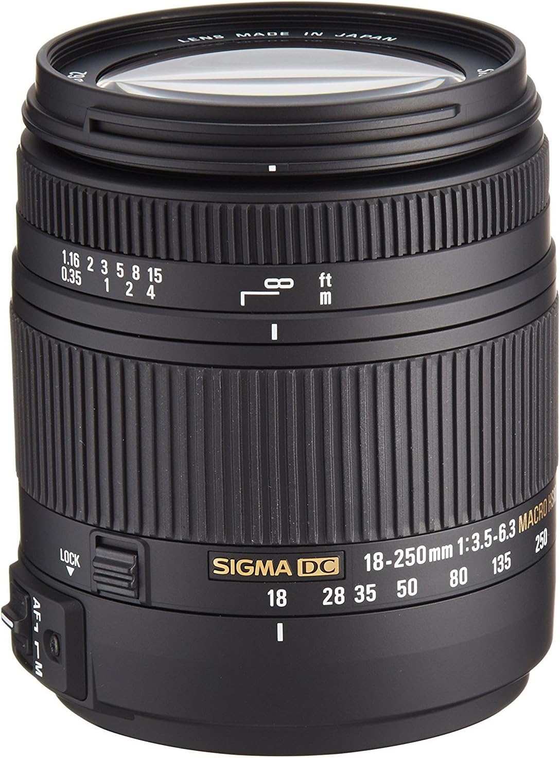 Sigma 883101 18-250mm f3.5-6.3 DC Macro OS Hyper Sonic Motor (Black)