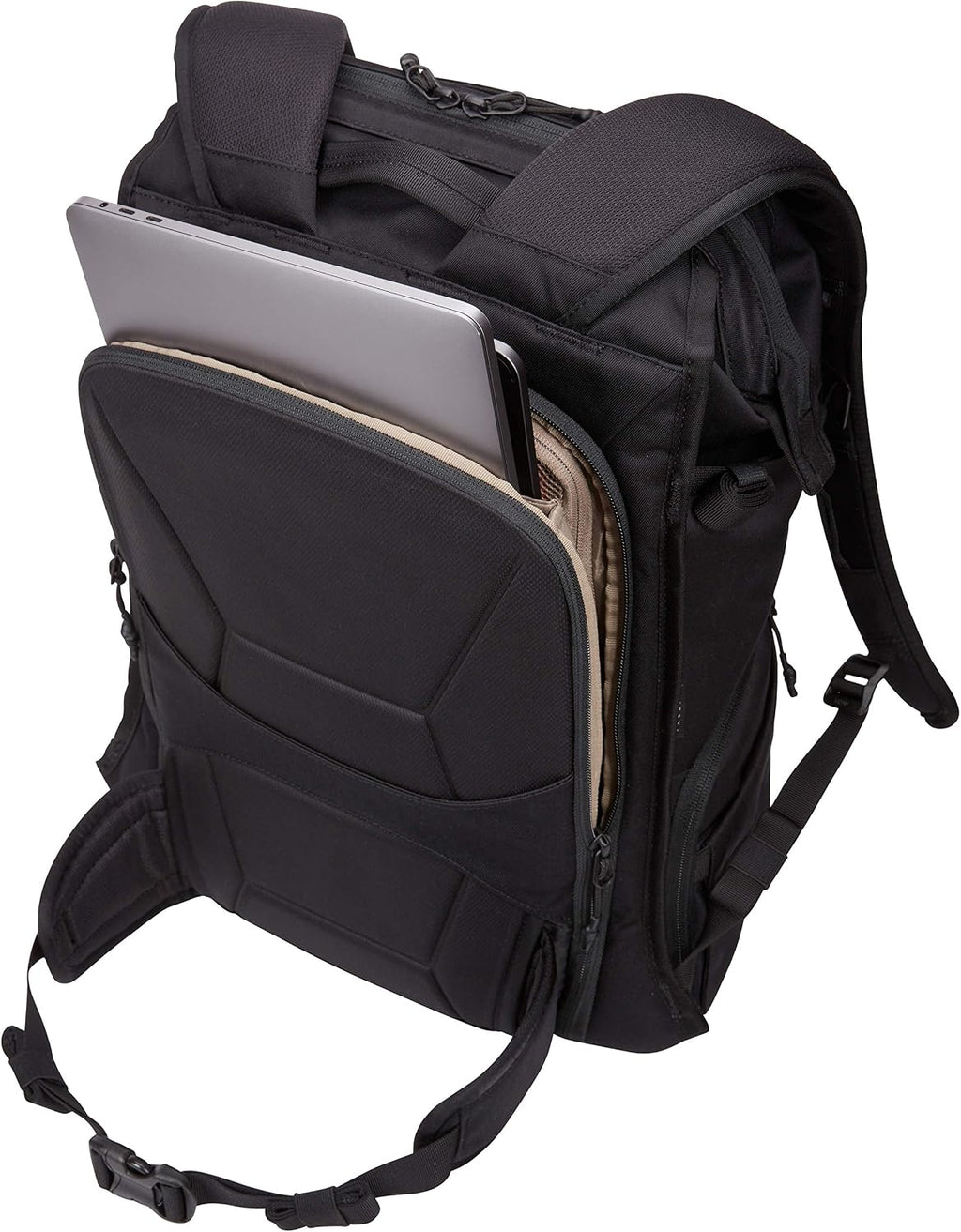 Thule Covert Camera Backpack 24L, Modular Internal Organization, Fits 14' Laptop & 11' Tablet, Includes Padded Shoulder Bag