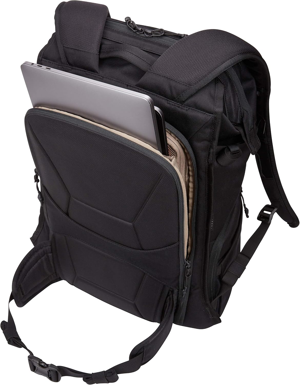 Thule Covert Camera Backpack 24L, Modular Internal Organization, Fits 14' Laptop & 11' Tablet, Includes Padded Shoulder Bag