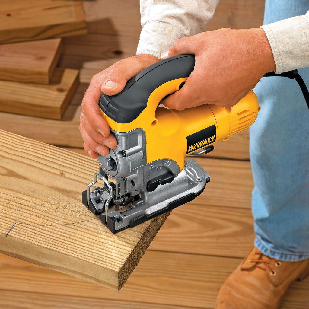 DEWALT Jig Saw, Top Handle, 6.5-Amp, Corded (DW331K)