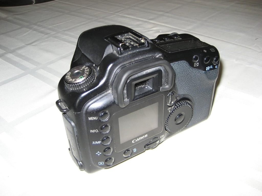 Canon EOS-10D 6.3MP Digital DSLR Camera With EF Lens Mount (Body Only) (Renewed), Black
