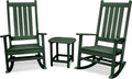 POLYWOOD Vineyard 3-Piece Rocking Set (Green)