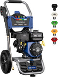 Westinghouse WPX2700 Gas Pressure Washer, 2700 PSI and 2.3 GPM, Onboard Soap Tank, Spray Gun and Wand, 5 Nozzle Set, for Cars/Fences/Driveways/Homes/Patios/Furniture
