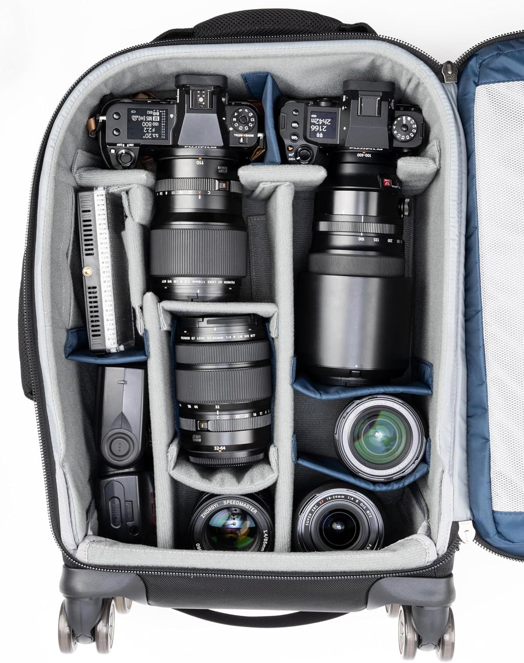 Think Tank Roller Derby V2, 4 Spinner Wheel Rolling Carry-On Case for Camera, Photography and Video Equipment for Travel