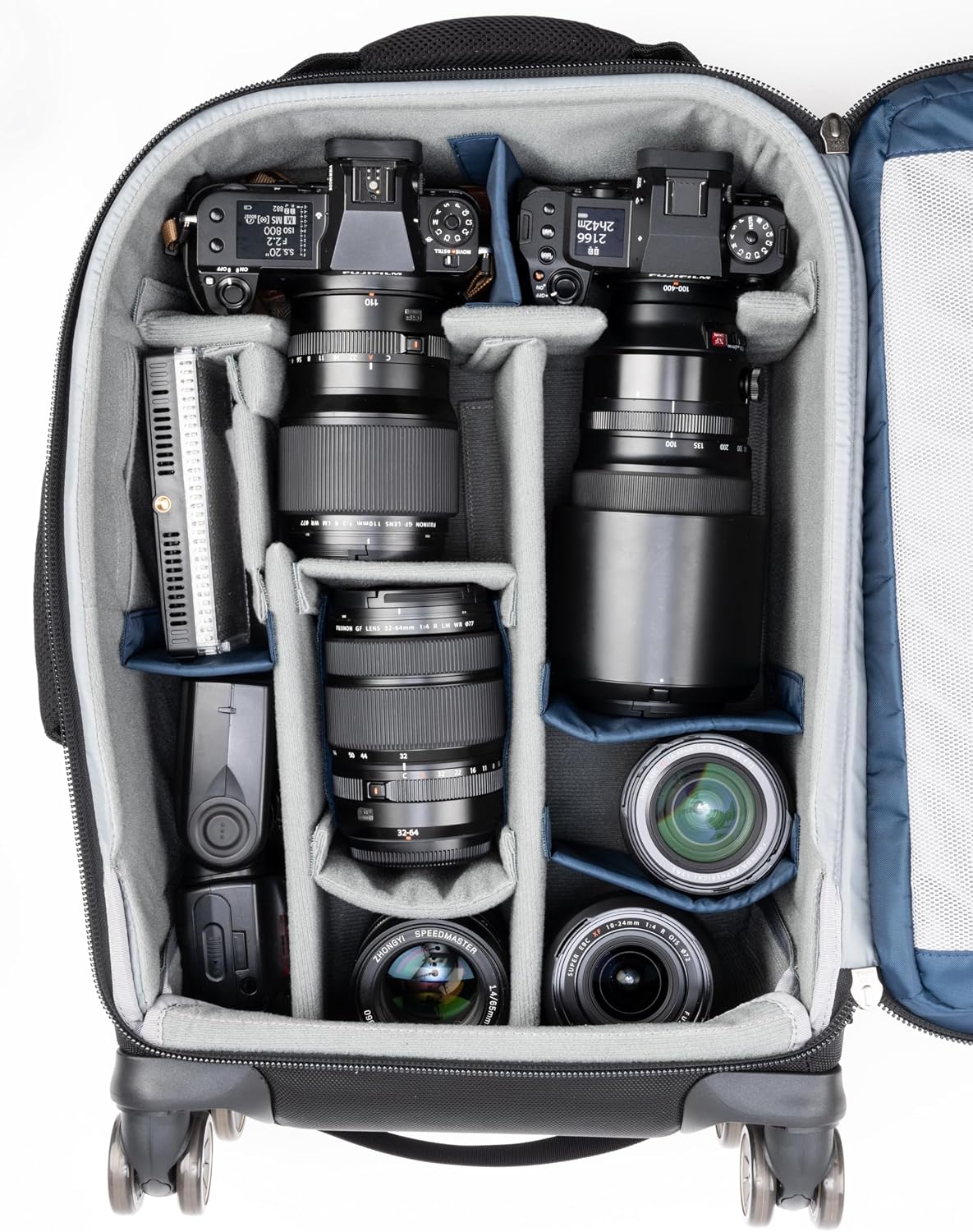 Think Tank Roller Derby V2, 4 Spinner Wheel Rolling Carry-On Case for Camera, Photography and Video Equipment for Travel