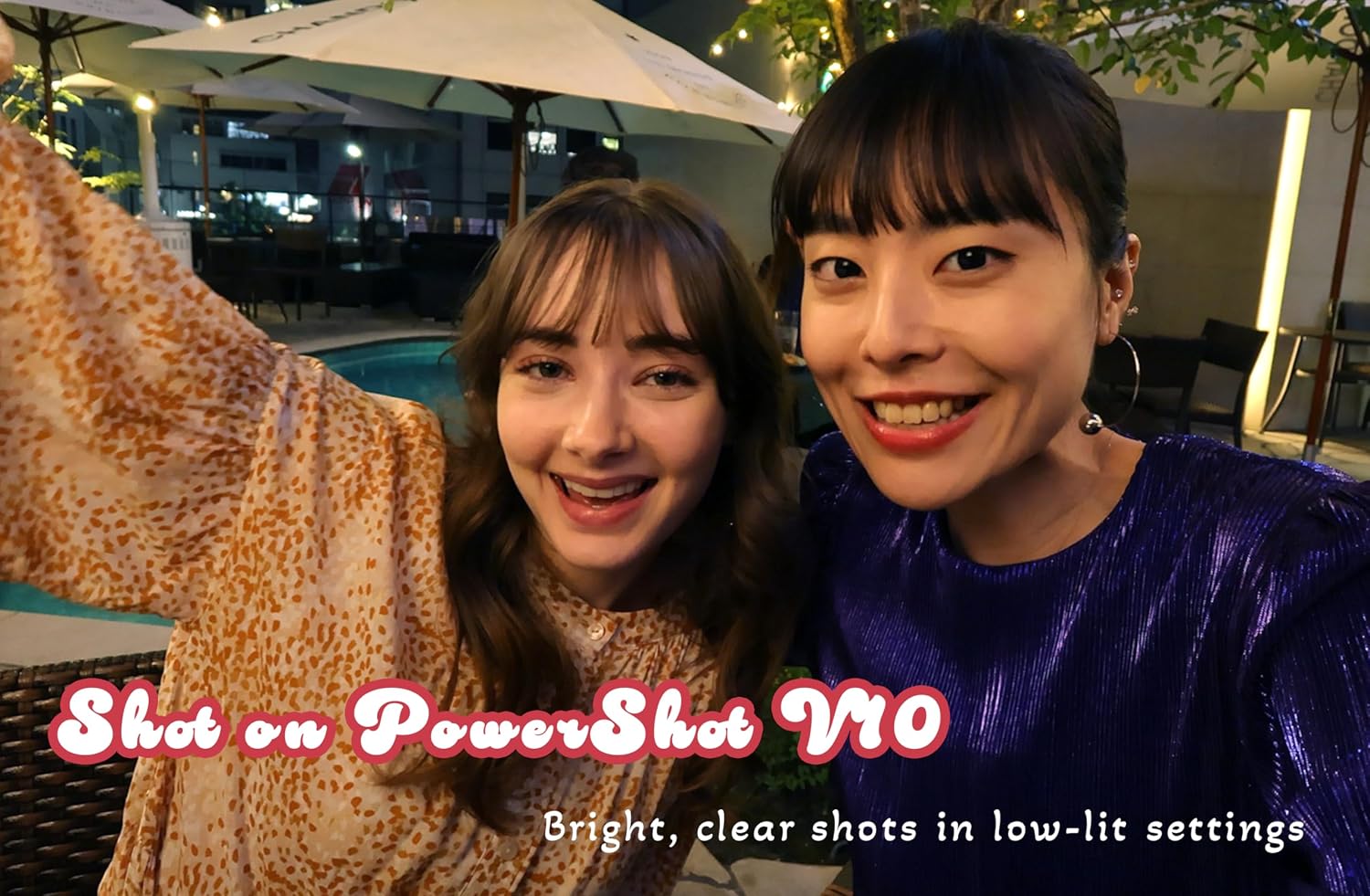 Canon PowerShot V10 Compact Vlogging Camera, 1' CMOS Sensor, 4K Video Streaming, Built‑in Wide‑Angle Zoom Lens, Flip‑LCD & Stereo Mic, Image Stabilization, Creator Studio in Your Pocket, Black