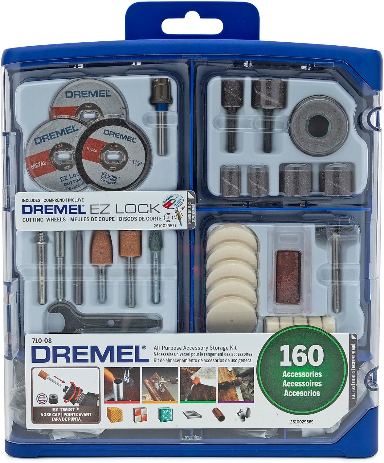 Dremel 8250 12V Lithium-Ion Battery Brushless Motor Cordless Rotary Tool Bundle with All-Purpose Accessory Kit (2 Items)