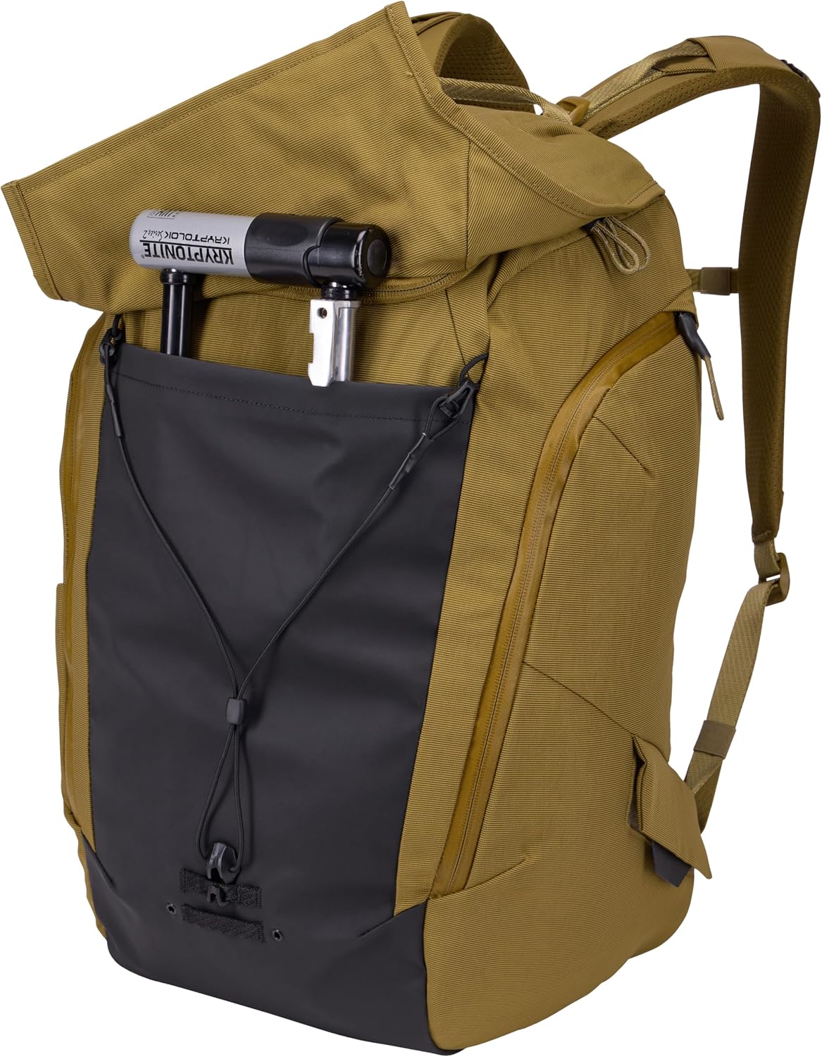 Thule Paramount Bike Commuter Backpack - 28L Capacity - Adjustable fit - 16' Padded Laptop Sleeve and 11' Tablet Pocket - Helmet Attachment - Accessible Side Phone Pocket - Taillight Loop