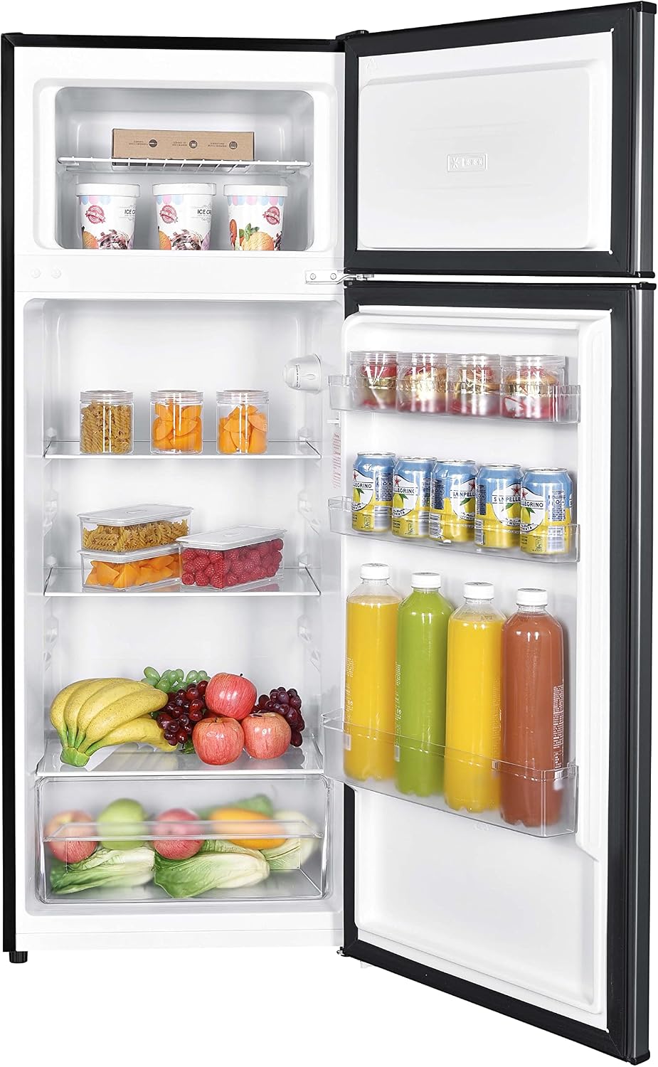 Danby DPF074B2BSLDB-6 7.4 cu. ft. Apartment Size Fridge in Stainless Steel