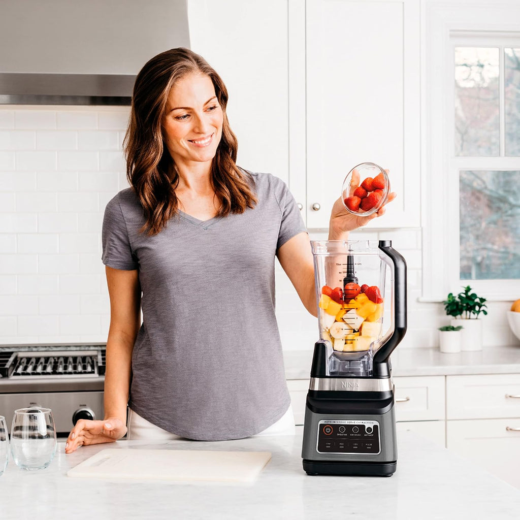 Ninja BN751 Duo Plus Blender with Auto IQ (Renewed)