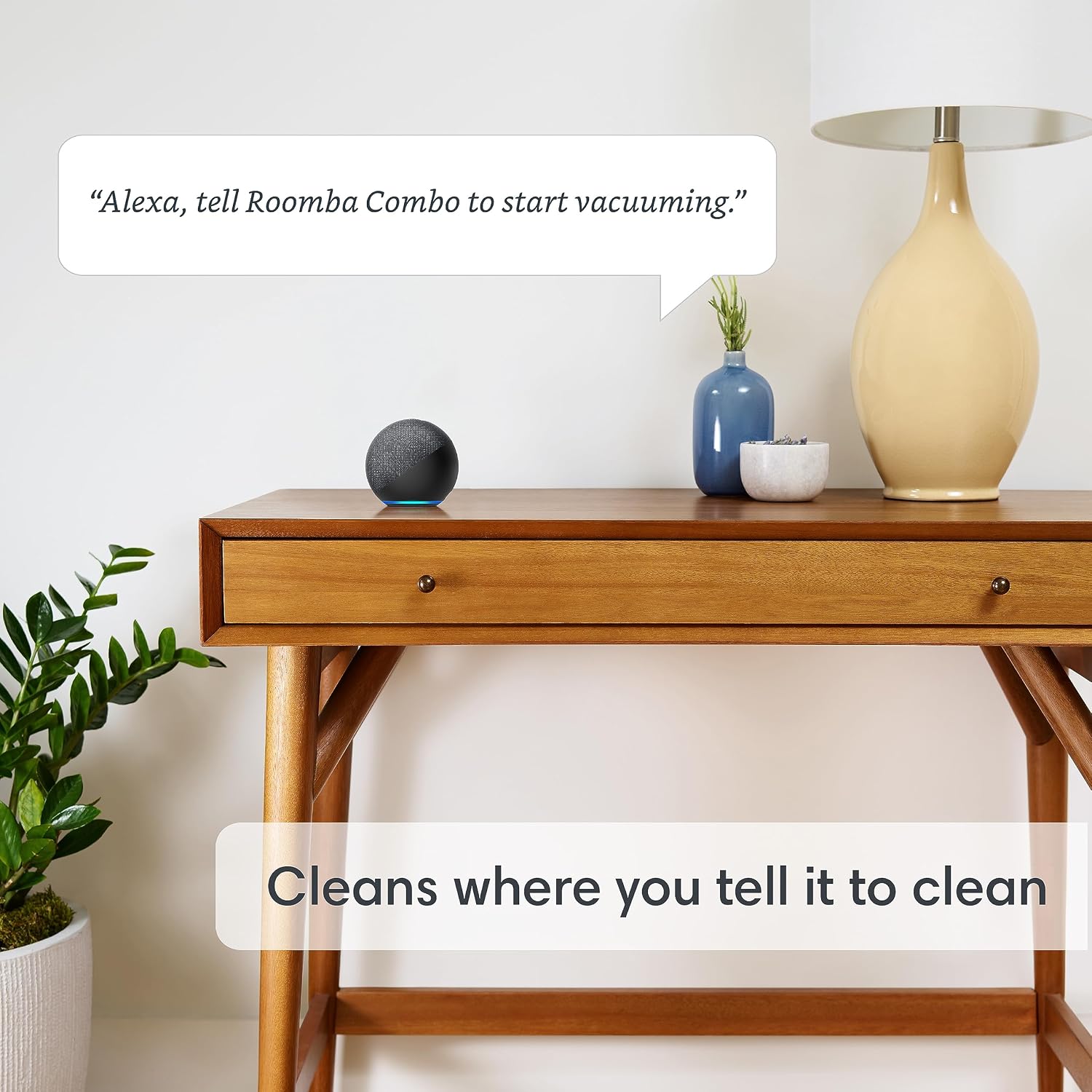 iRobot Roomba Combo i5+ Self-Emptying Robot Vacuum and Mop, Clean by Room with Smart Mapping, Empties Itself for Up to 60 Days, Works with Alexa, Personalized Cleaning OS