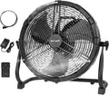BILT HARD 16 Inch Outdoor Portable Misting Fan, Battery Operated Floor Fan with 15600mAh Detachable Battery, Outside Rechargeable Portable Fan for Patio, Camping, Travel