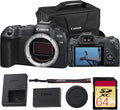Canon EOS R8 Full-Frame Mirrorless Camera – 24.2MP, 4K60p Video, Dual Pixel AF II, Wi-Fi, Lightweight Body – Body Only (5803C002) + 64GB Memory Card + Canon Shoulder Bag