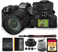 Canon EOS R6 Mark III Mirrorless Camera with 24-105mm f/4L is USM Lens | Full-Frame RF Camera with Advanced AF & 4K Video | for Weddings, Events & Creators + 64GB Card 200ES Bag