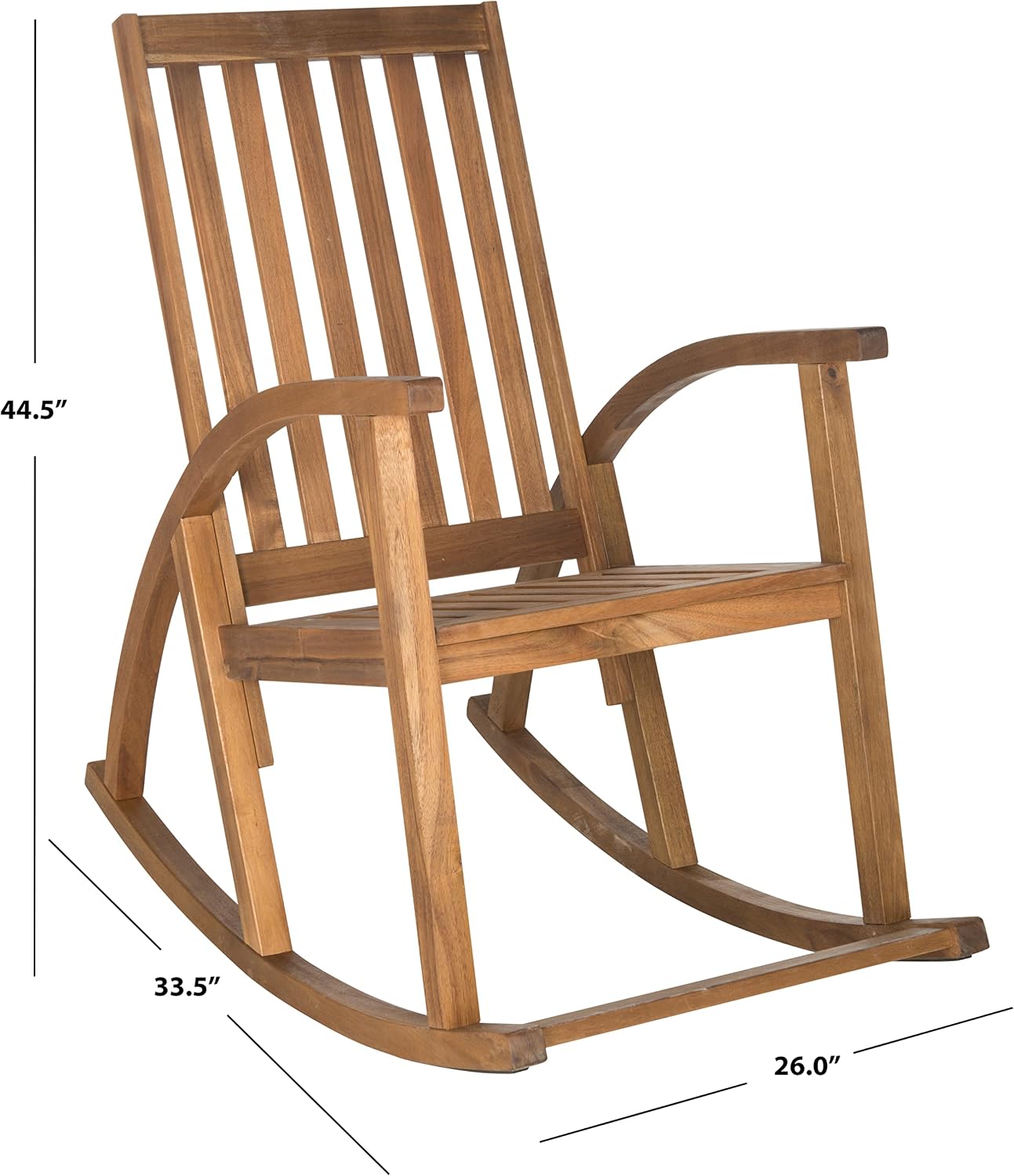 Safavieh Outdoor Collection Clayton Look Rocking Chair