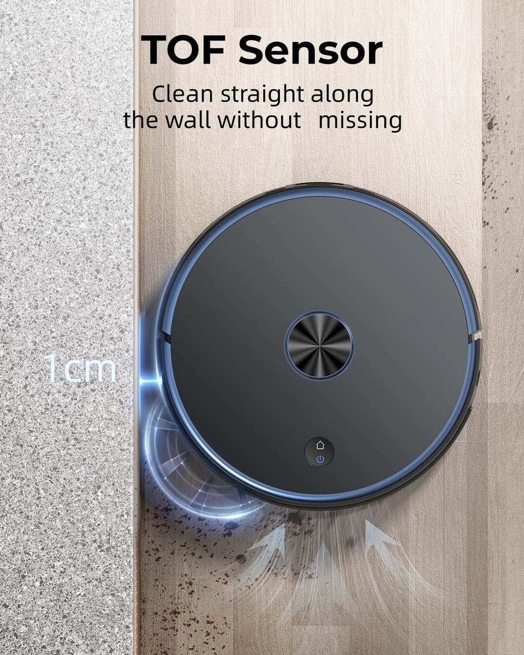 Laresar Clean Robot Vacuum and Mop Combo, 3500Pa Robotic Vacuum with 3.5L Self Emptying Station, 250 mins Runtime, LIDAR Navigation, WiFi/APP/Alexa Control, Ideal for Pet Hair, Carpet and Hard Floor