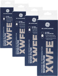 GE XWFE Refrigerator Water Filter | Reduces Lead & 50+ Impurities | Replace Every 6 Months | Pack of 4