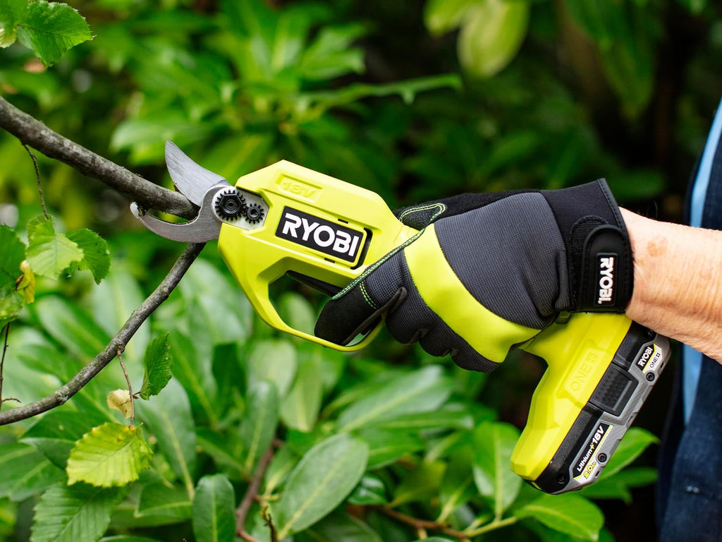 Ryobi RY18SCA-0 18V ONE+ Cordless Secateurs (Bare Tool), Black