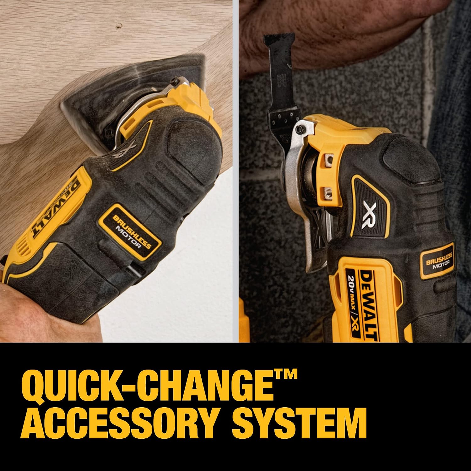 DEWALT DCS355C1 20V Max XR Brushless Oscillating Tool Kit