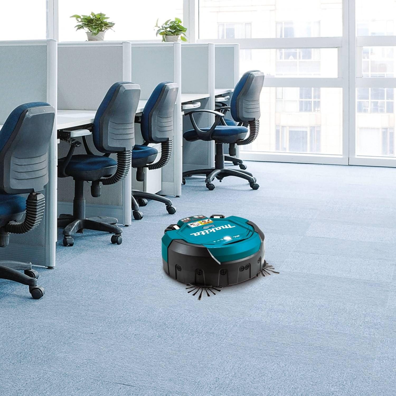 Makita DRC200PT 18V X2 LXT Lithium-Ion Brushless Cordless Robotic Vacuum Kit (5.0Ah)