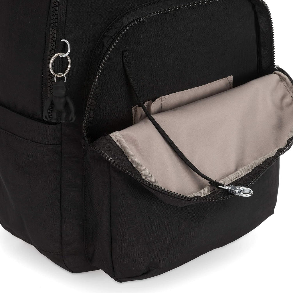 Kipling Women's Seoul 15' Laptop Backpack, Durable, Roomy with Padded Shoulder Straps, Built-In Protective Sleeve