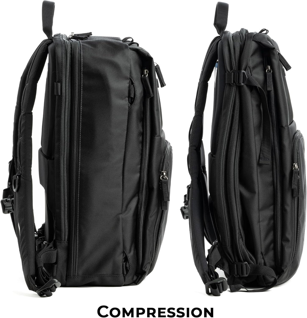 Think Tank Shape Shifter 25L Camera Backpack, Expandable/Compressible, 25 Liters, Multiple Camera Storage, for Traveling Photographers and Photojournalists (Black)
