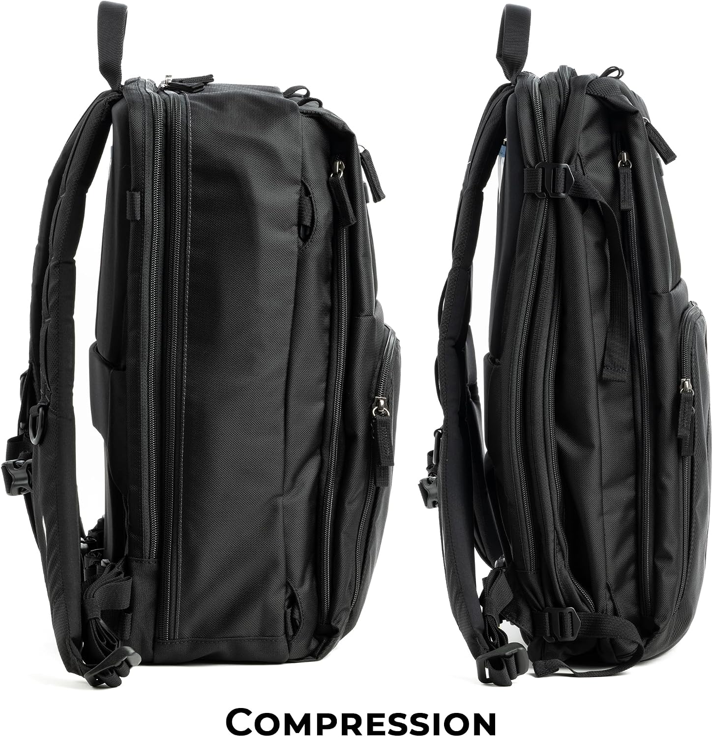 Think Tank Shape Shifter 25L Camera Backpack, Expandable/Compressible, 25 Liters, Multiple Camera Storage, for Traveling Photographers and Photojournalists (Black)