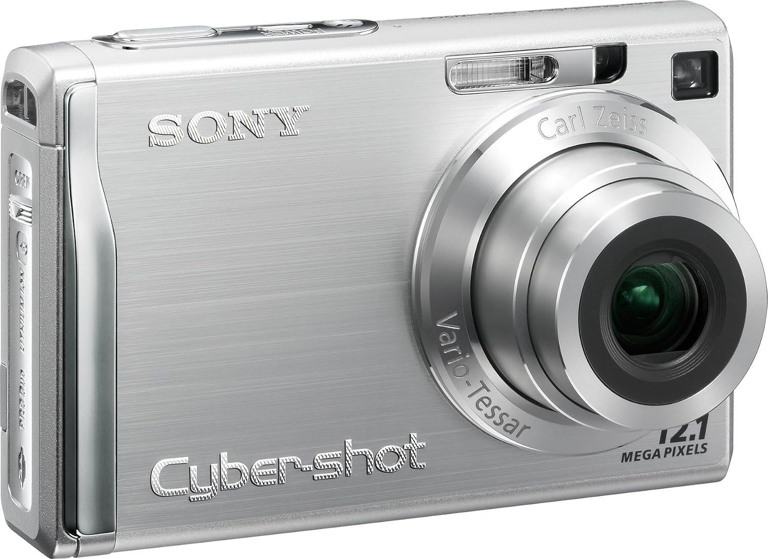 Sony Cybershot DSCW200 12.1MP Digital Camera with 3x Optical Zoom and Super Steady Shot