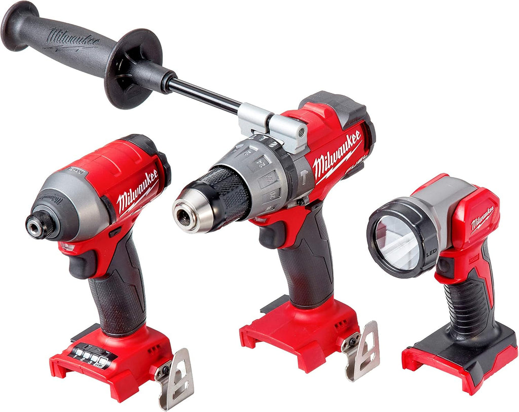 Milwaukee 2896-26 M18 Fuel 18-Volt Lithium-Ion Brushless Cordless Combo Kit (6-Tool) with (2) 5.0 Ah Batteries, (1) Charger, (2) Tool Bags