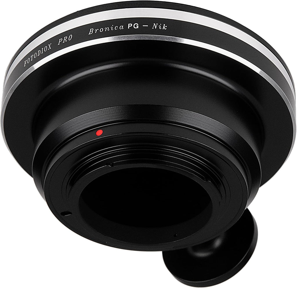 Fotodiox Pro Lens Mount Adapter - Compatible with Bronica GS (GS-1) PG Lens to Nikon F-Mount DSLR Cameras