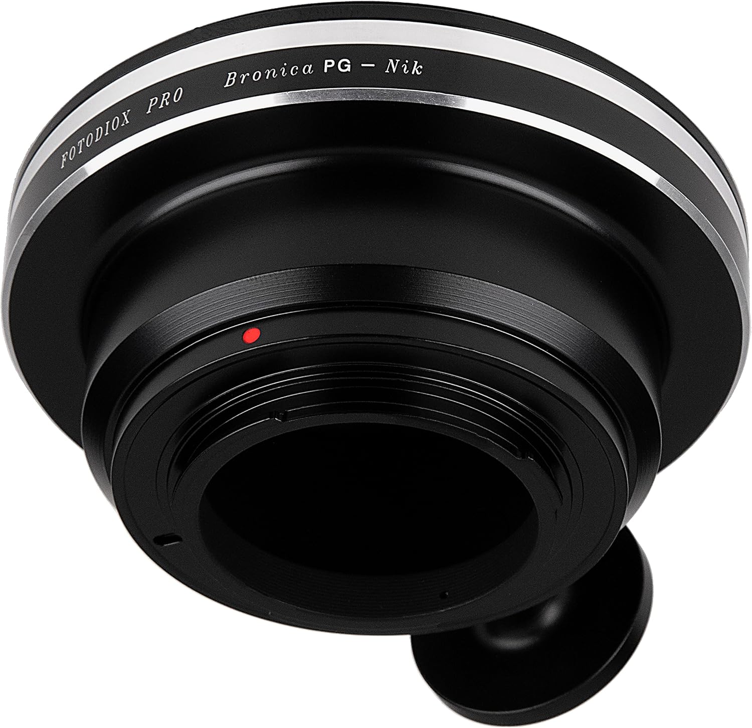 Fotodiox Pro Lens Mount Adapter - Compatible with Bronica GS (GS-1) PG Lens to Nikon F-Mount DSLR Cameras