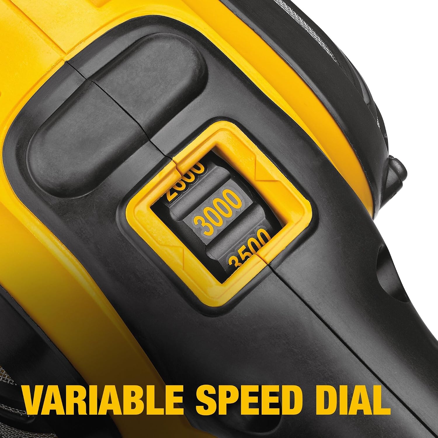 DEWALT Buffer Polisher, 7-in-9-in, 12 amp, Variable Speed Dial 0-3,500 RPM's, Soft Start Corded Car Buffer (DWP849X)