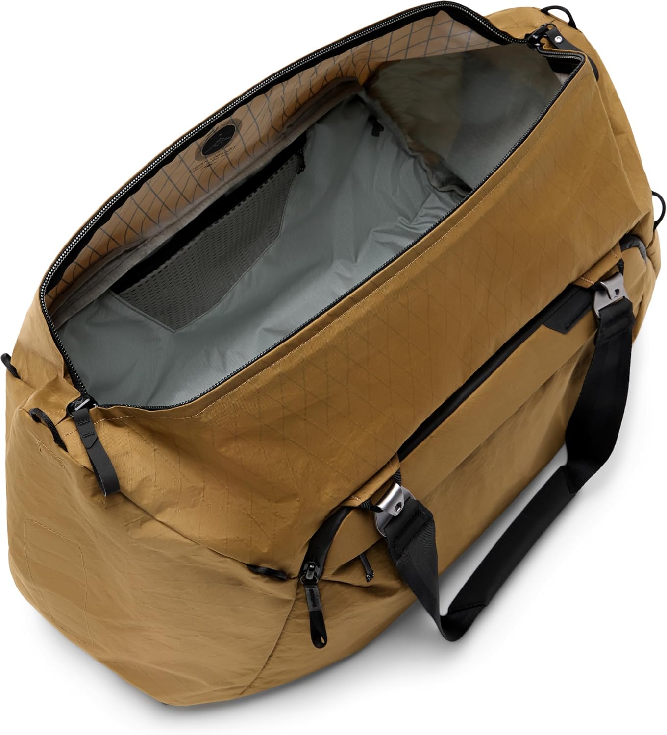 Peak Design Travel Duffel, Extra-Wide Single Zip Access, Weatherproof Shell, 4 External Pockets, Fits Packing Cubes & Camera Cubes, Ideal for Weekend Trips, Versatile Duffel Bag for Travel