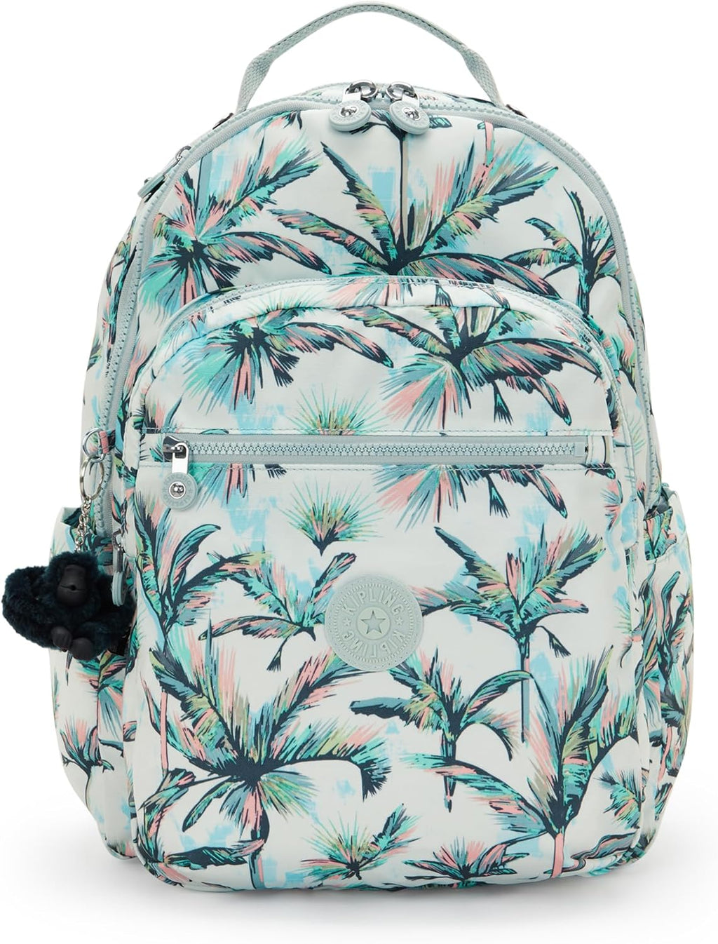 Kipling Women's Seoul Prt 15' Laptop Backpack, Durable, Roomy with Padded Shoulder Straps, Built-In Protective Sleeve
